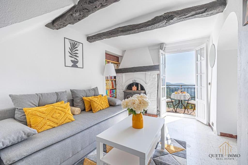 Havre De Paix Et Vue Exceptionnelle Proche Monaco Villa Peille Exterior photo